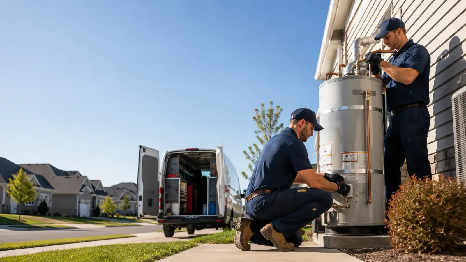 Water Heater Installation in Alex, OK